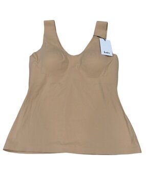 Knix Beige Evolution Tank Top Size L Seamless Design NWT